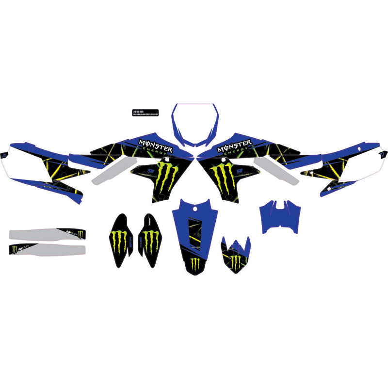 COMP. KIT MONSTER ENERGY SLASH YZF250-450