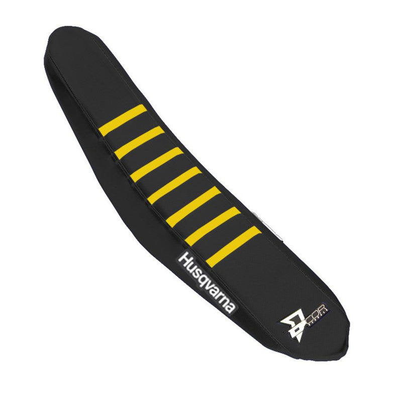 SEAT COVER BK/YEL TC/FC 250-450 ('15)