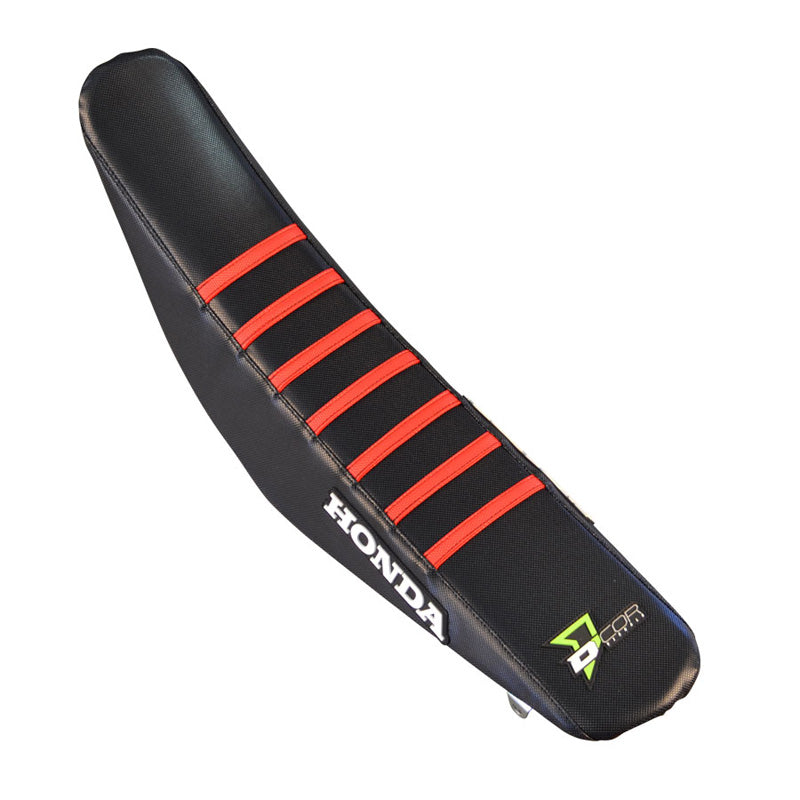 SEAT COVER BLK W/ RED HON CRF250(18-21) 450(17-20