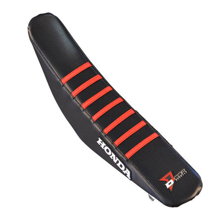 SEAT COVER BLK W/ RED HON CRF250(18-21) 450(17-20