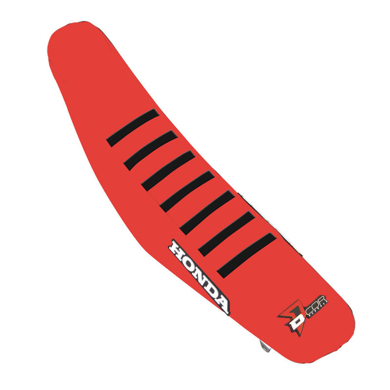 SEAT COVER RED W/BLK  HON CRF250(22-25) 450(21-25