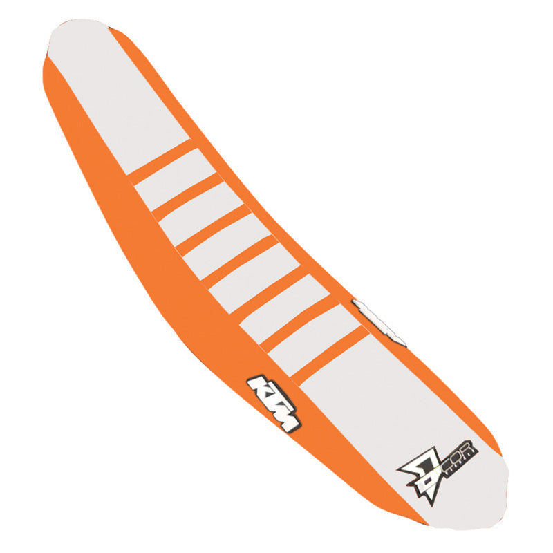 SEAT COVER ORG/WHT ORG KTM SXF 125-450(11-15)