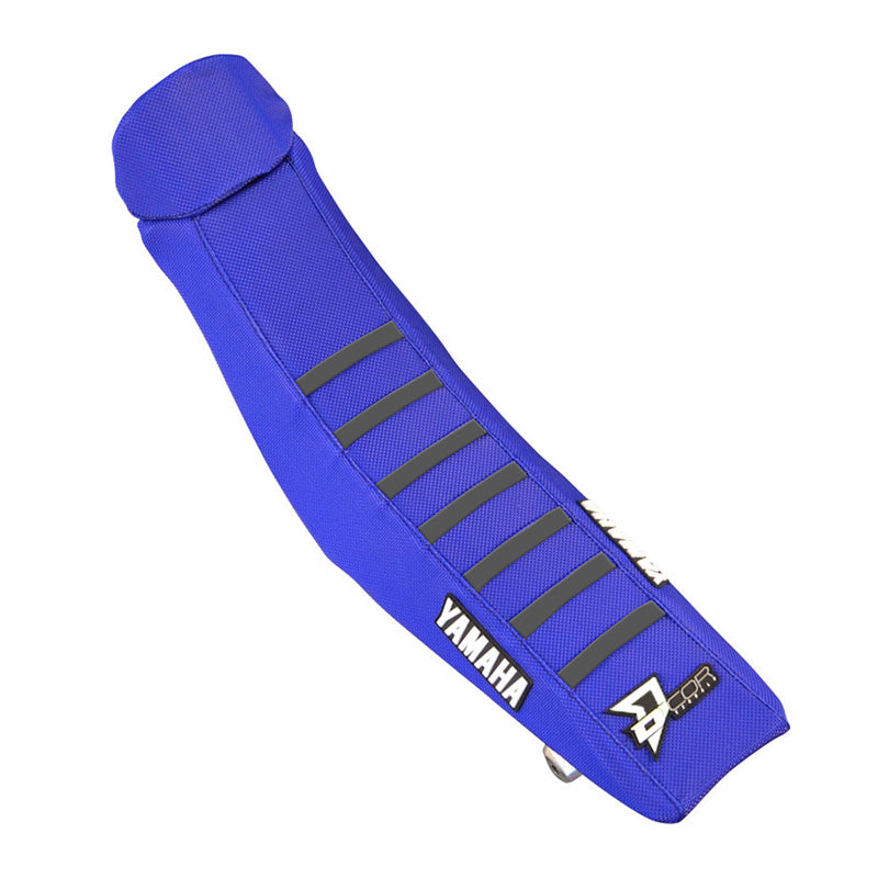 SEAT COVER BLU W/DARK GRY YAM YZ 125/250 (22-25)