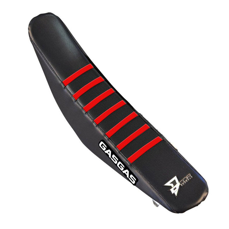SEAT COVER BK/RED GASGAS MC 125-450(23.5-25)
