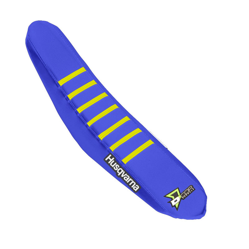 SEAT COVER ROYA BLU/YEL HUSQ TC125FC250-450(16-18)
