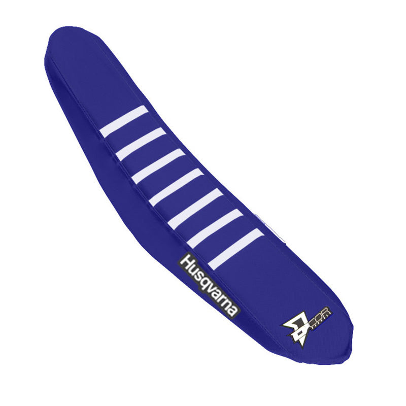 SEAT COVER NAVY BLU/WHT HUSQ TC/FC125-450(19-22)