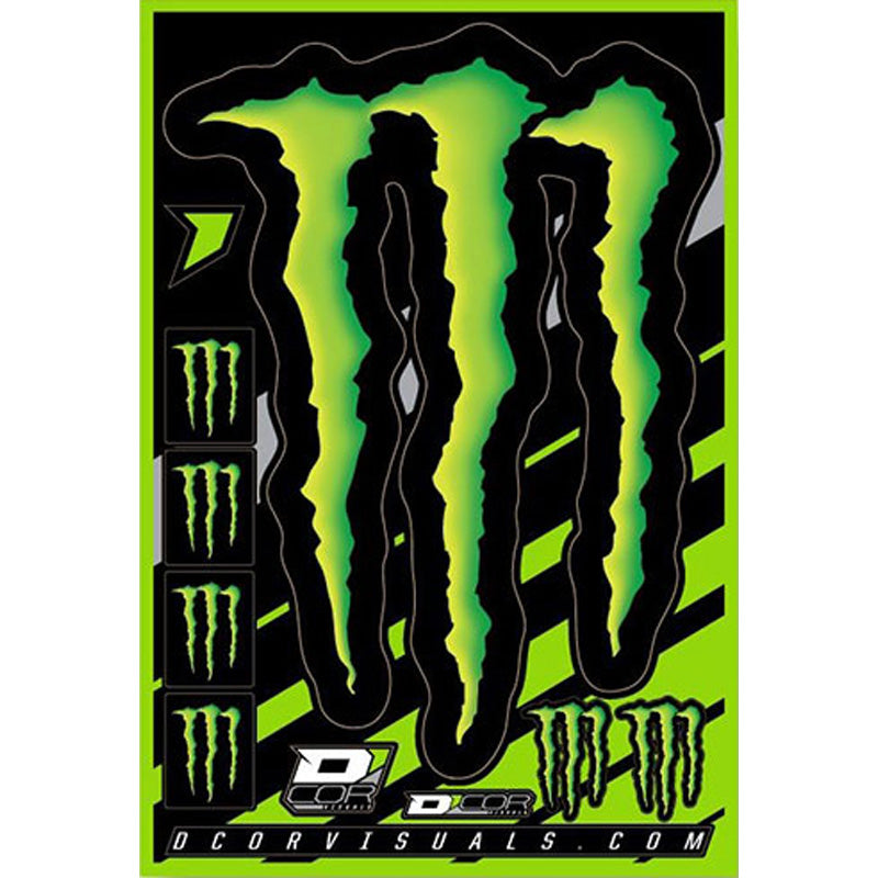 %DECAL SHEET 4MM MONSTER CLAW