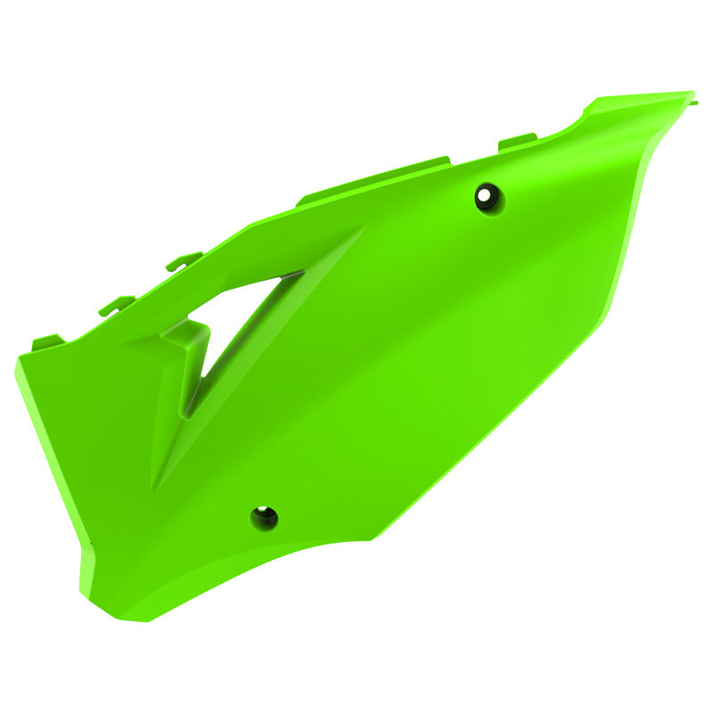 SIDE PANEL RESTY GREEN KAWA KX125/250 (03-08)