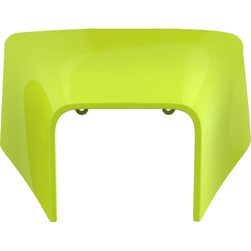 %HEADLIGHT MASK YELLOW HUSQ TE/FE (20+