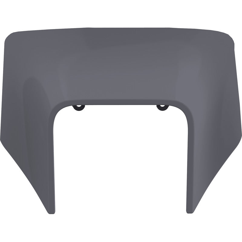 %HEADLIGHT MASK GREY HUSQ TE/FE (20+