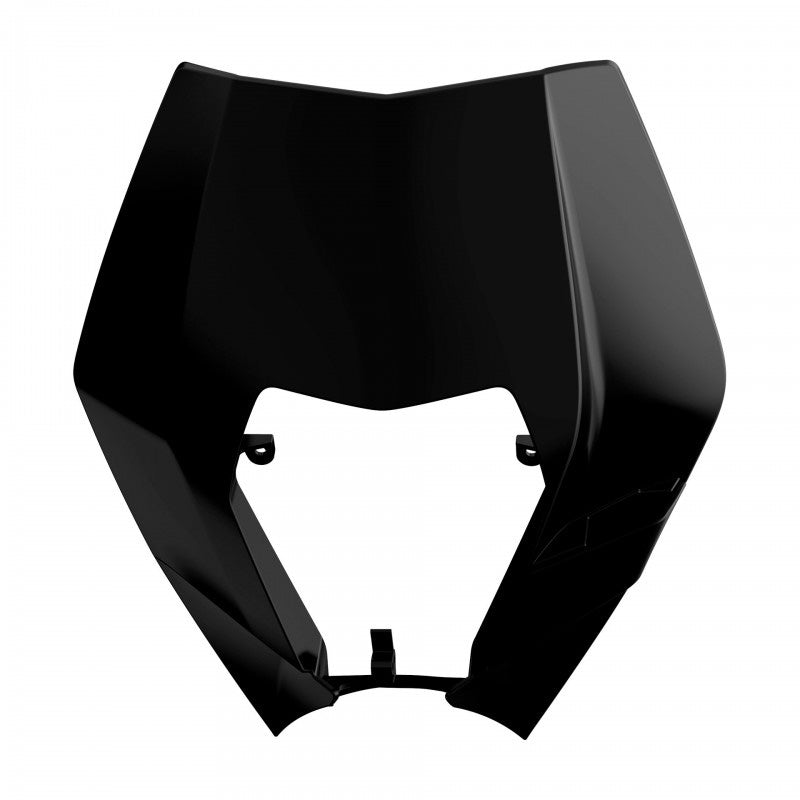 HEADLIGHT MASK BLK KTM EXEXC-F/XC-XCF-W (08-13)