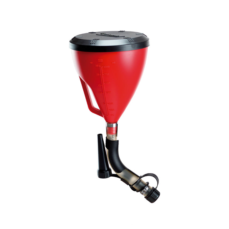 %PROOCTANE MULTIPURPOSE FUNNEL  RED  HOSE AND CAP