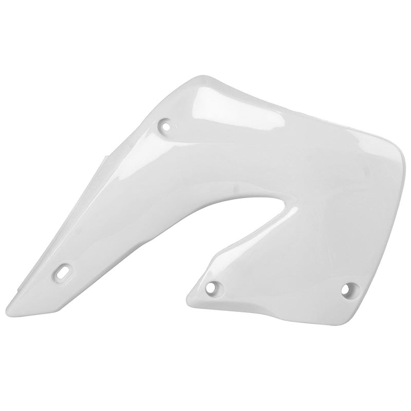 %RADIATOR SCOOPS CR125R/250R 00-01 WHITE