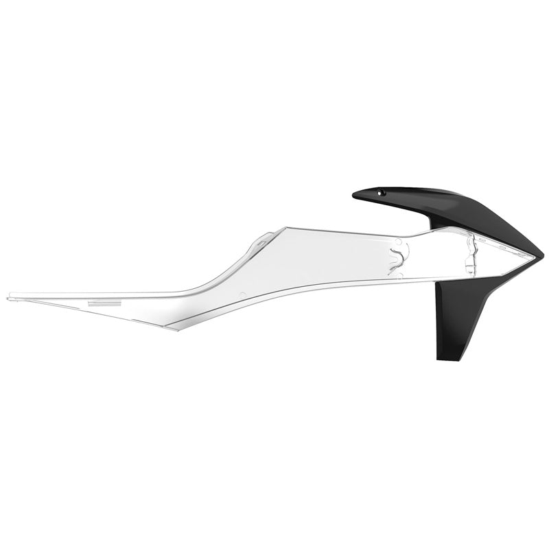 %RADIATOR SCOOPS SX/SX-F 19- BLACK/CLEAR