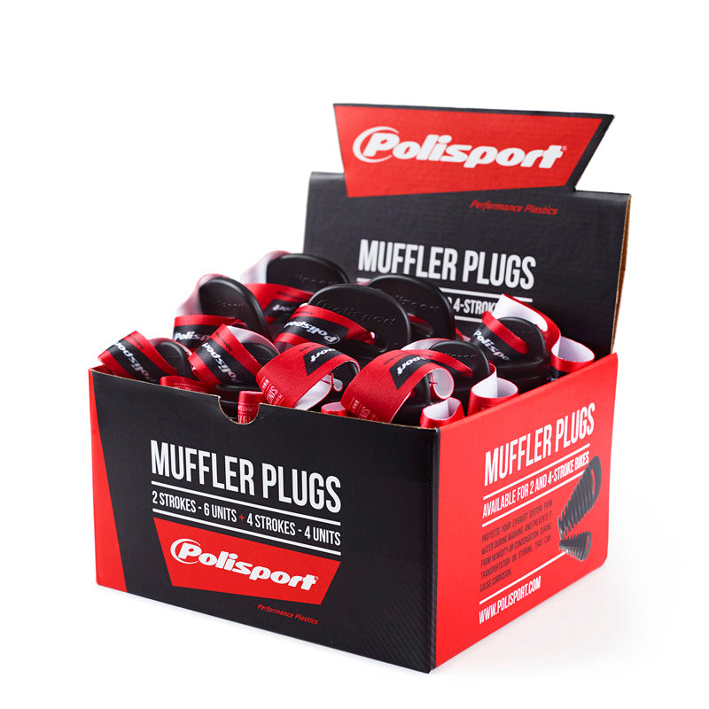%MUFFLER PLUGS PACK  BLK