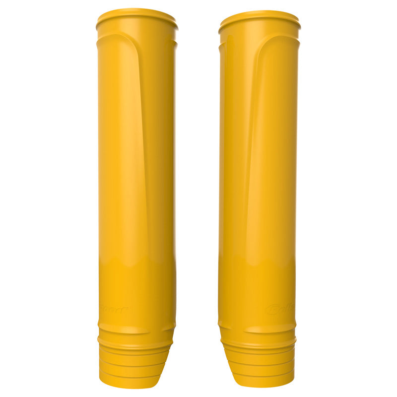 UPPER FORK GUARDS  YELLOW RM01