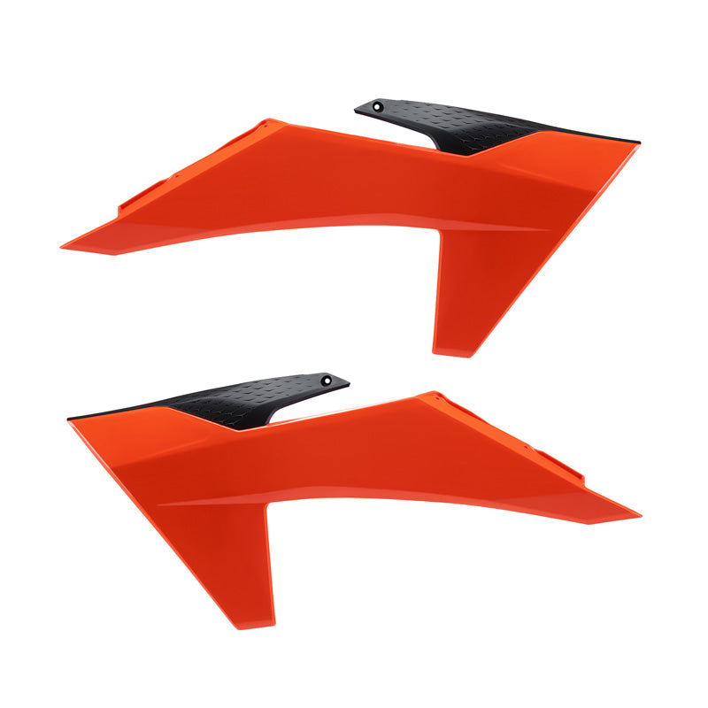 RADIATOR SCOOPS KTM SX/SX-F/XC/XC-F 23-24 BK/OR