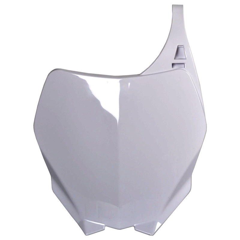 NUM PLATE WH YAM 125/250(05-14)250F/450F(05-09)