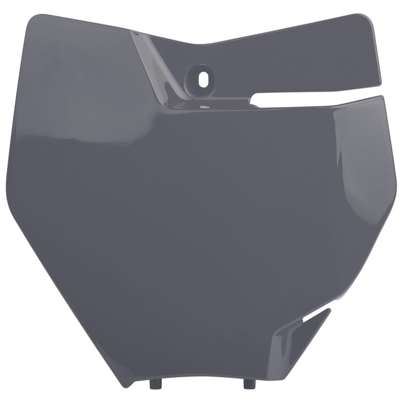 %NUM PLATE GREY KTM SX/SXF/XCF (16+