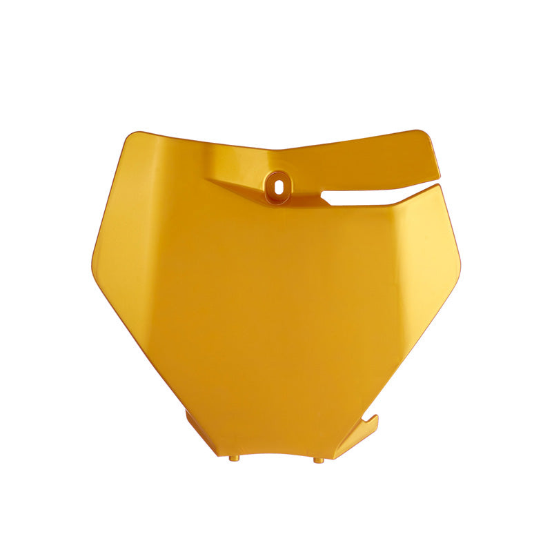 %NUMBER PLATE KTM SX/SXF/XC/-F 19+ GOLD
