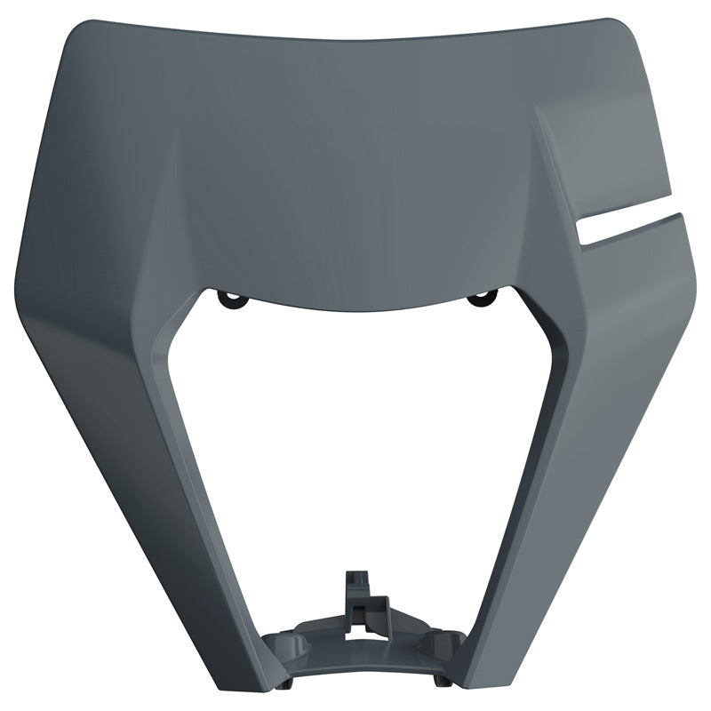 %HEADLIGHT MASK GREY KTM EXEXC-F/XC-XCF-W (17-19)
