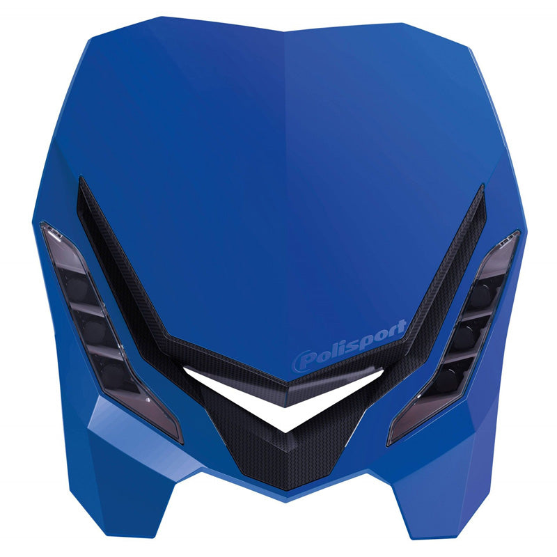 %HEADLIGHT E-BLAZE   BLUE/BLK