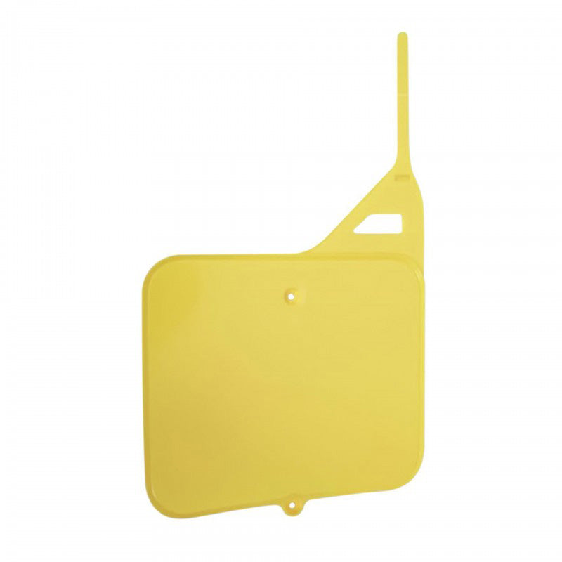 %NUM PLATE YELLOW SUZ RM125/250 (93-95)