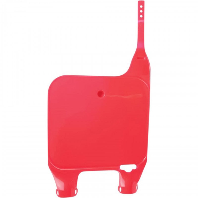 NUM PLATE RED HON CR125(91-94)