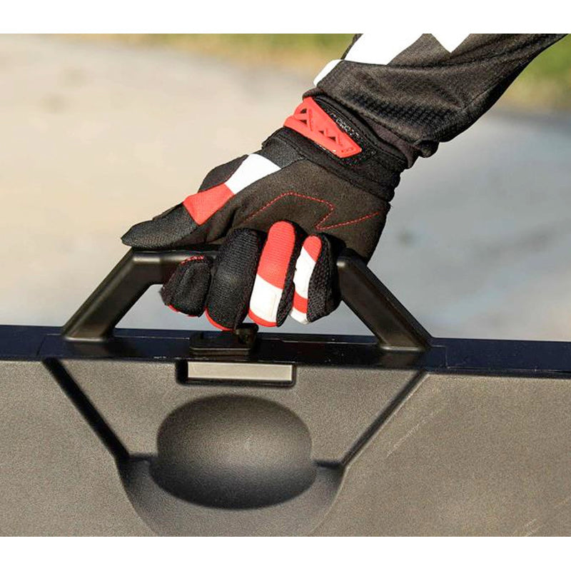 FOLD PIT PLASTIC BIKE MAT  BLK