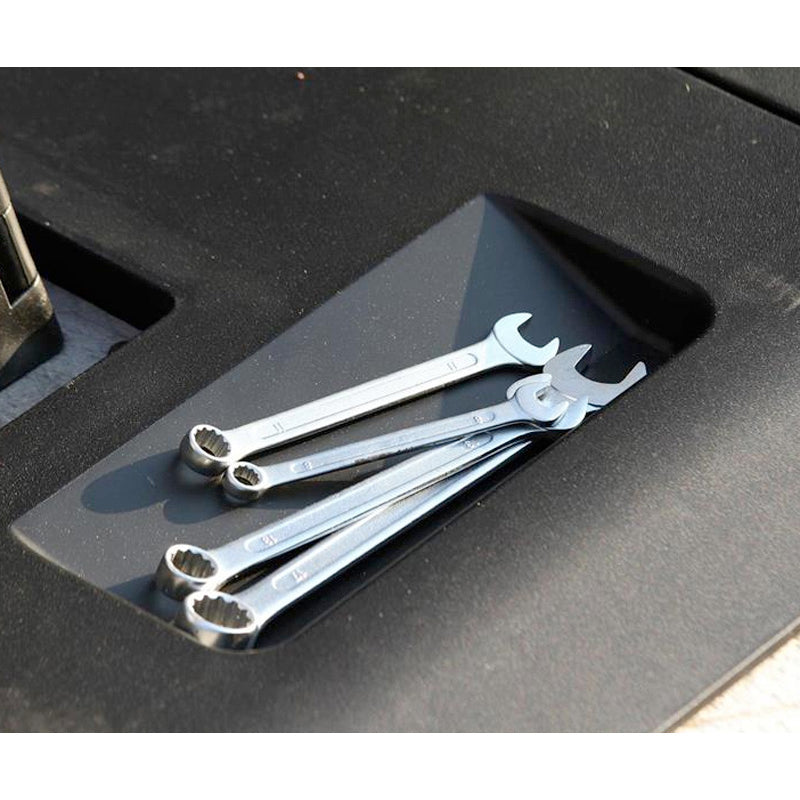 FOLD PIT PLASTIC BIKE MAT  BLK