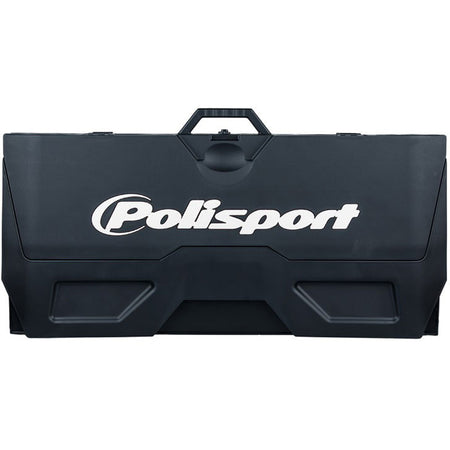 FOLD PIT PLASTIC BIKE MAT  BLK