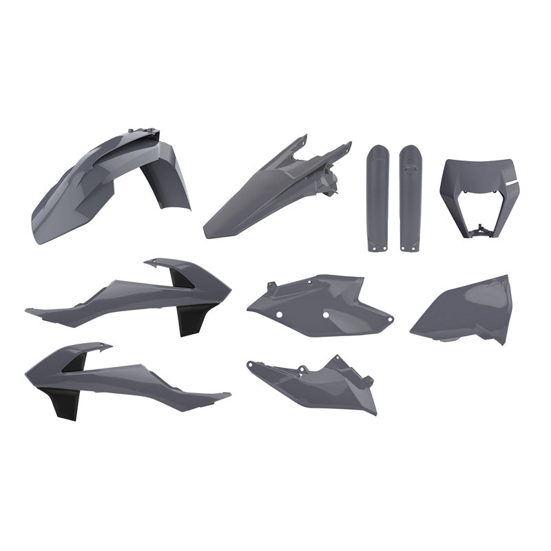 %FULLKIT XC GREY KTM EXEXC-F(17-19)