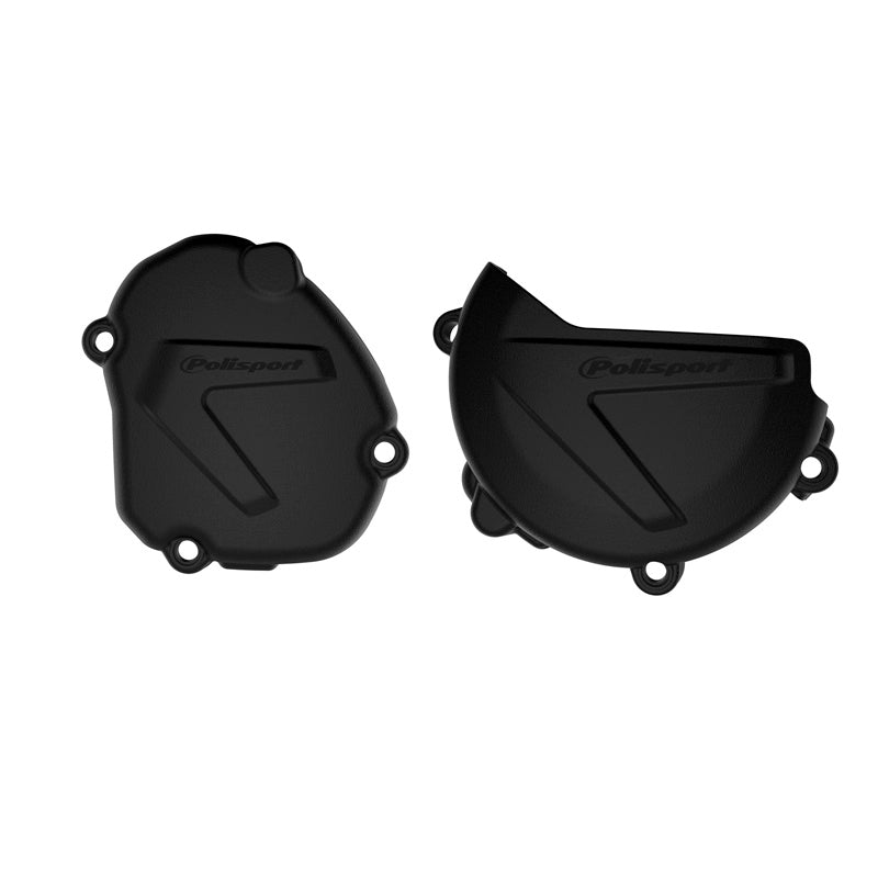 CL&IGN COV KIT BLK YAM YZ125 (08+