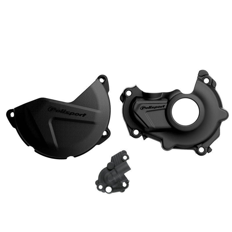 CL&IGN COV KIT BLK YAM YZ450F (14-17)