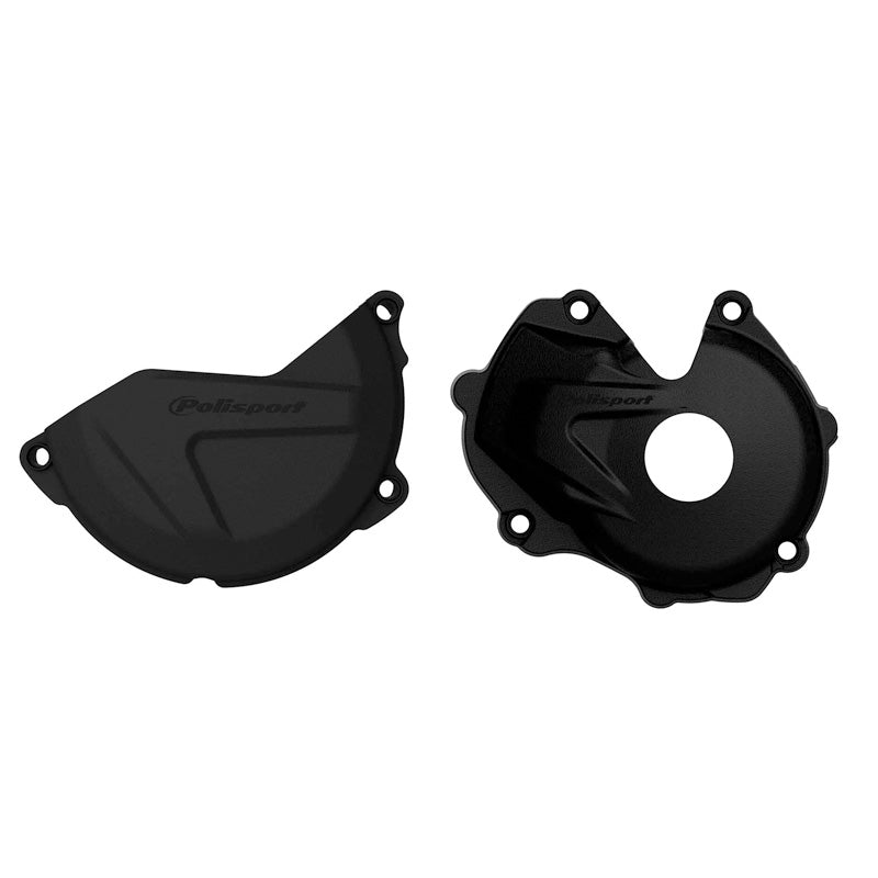 CL&IGN COV KIT BLK KAWA KX450F (16-18)