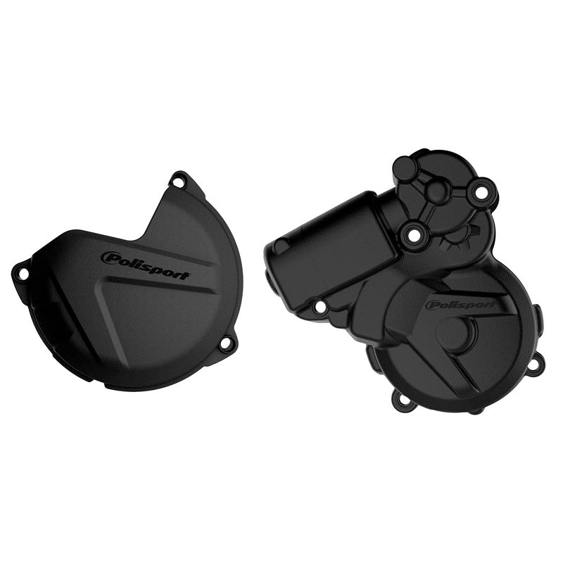 CL&IGN COV KIT BLK KTM EXXCW TE 250/300 (13-16)
