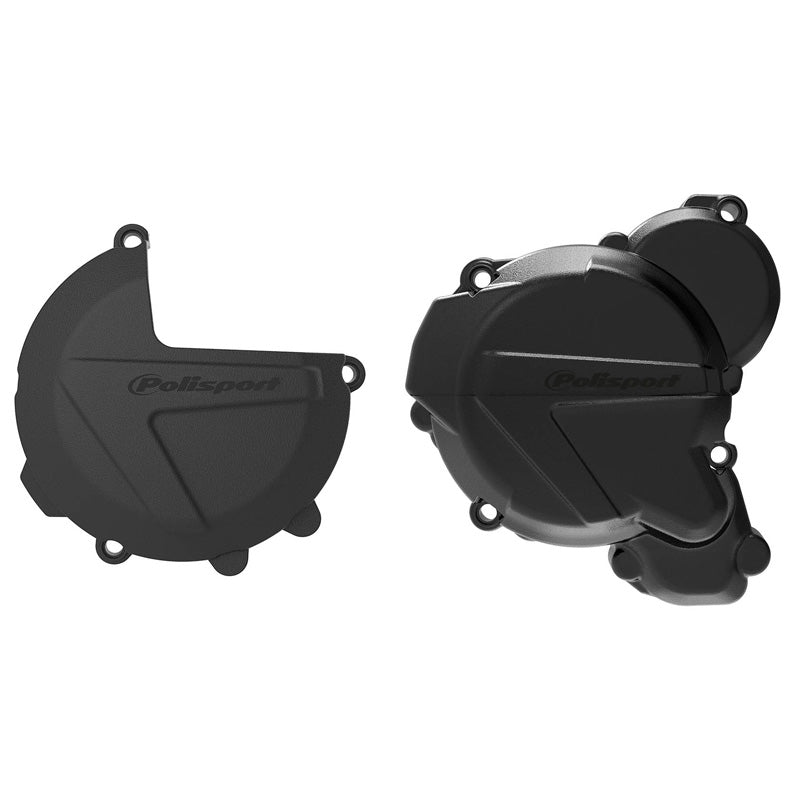 CL&IGN COV KIT BLK KTM EXXCW TE 250/300 (17+