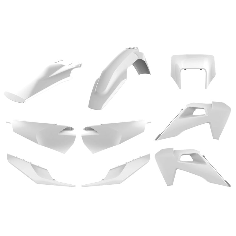 WHITE FULL ENDURO KIT