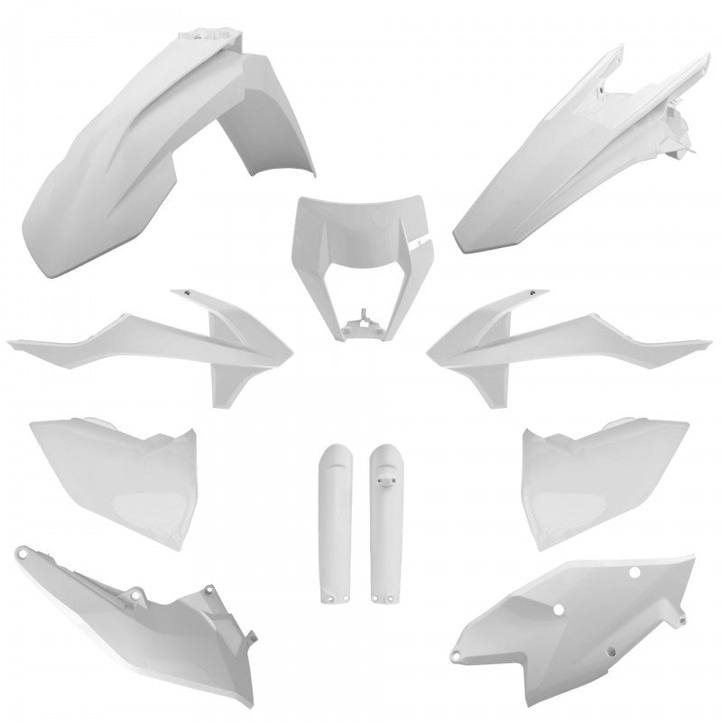 FULL KIT KTM EXC/EXC-F/XC-W/XC-FW(17-19) WHITE