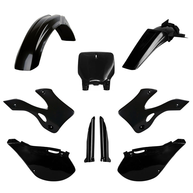 %FULL KIT KAWASAKI KX125/250 99-02 BLK