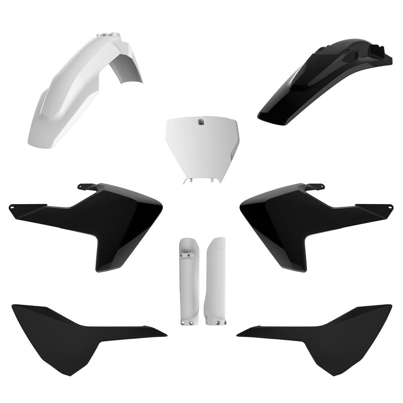FULL KIT HUSQVARNA TC/FC 16-18  WHITE/BLK