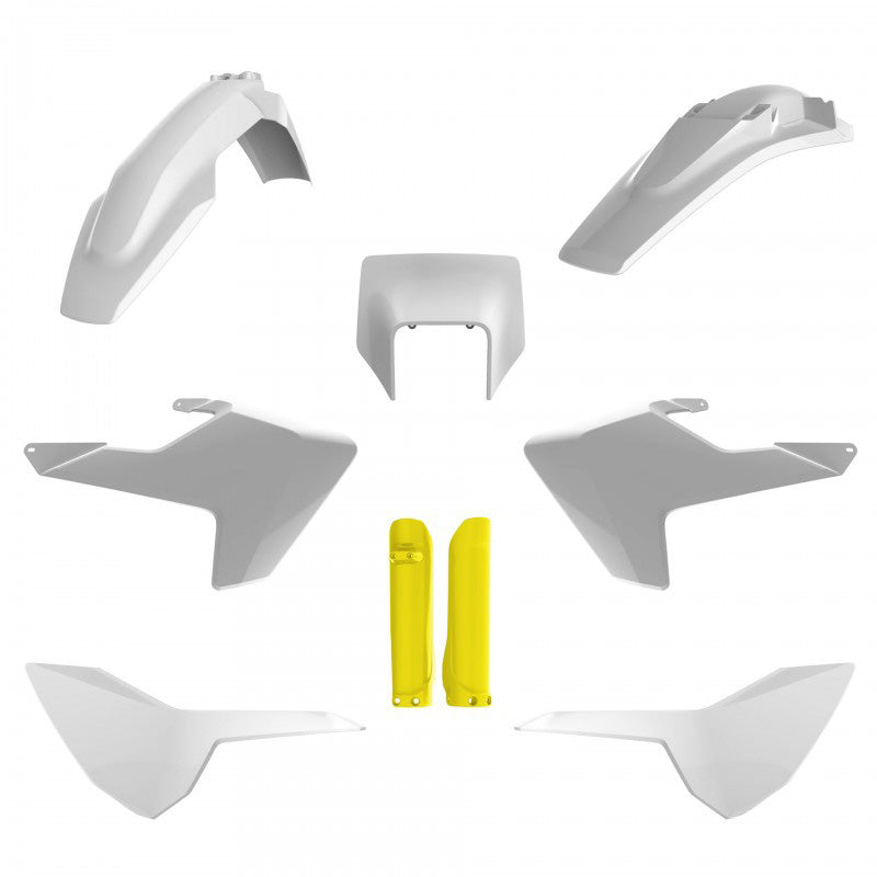 FULL KIT HUSQVARNA TE/FE (17-19) WHITE 19