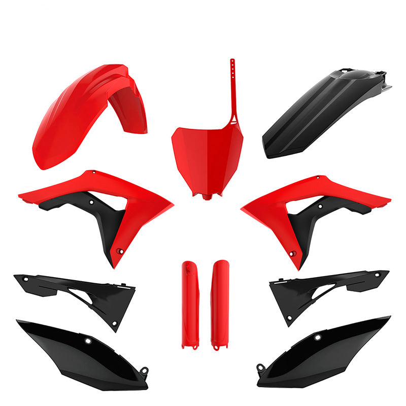 %FULL KIT CRF250R 18-21 CRF450R 17-20 RED CR04/BLK
