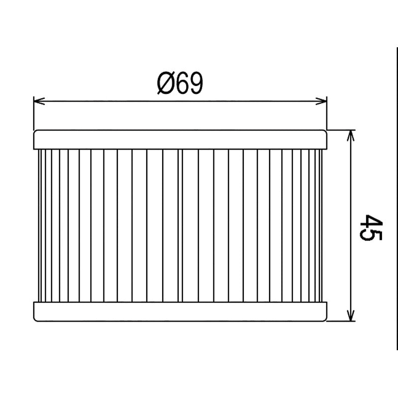 OIL FILTER COF011 (HF111)
