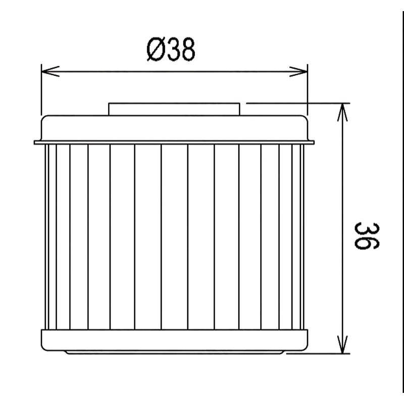 OIL FILTER COF016 (HF116)