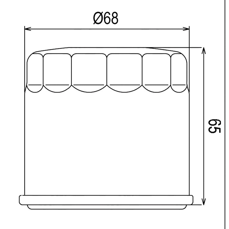 OIL FILTER COF038 (HF138)