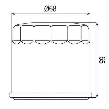 OIL FILTER COF038 (HF138)