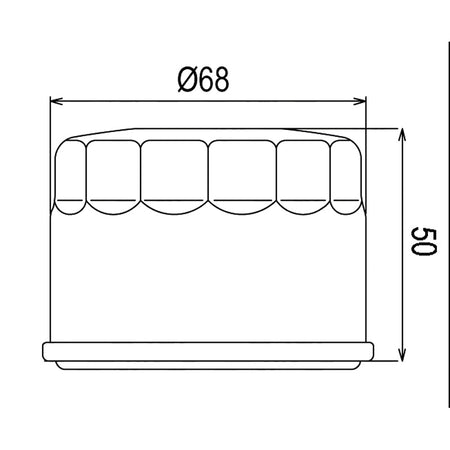 OIL FILTER COF047 (HF147)