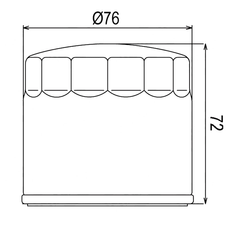 OIL FILTER COF053 (HF153)