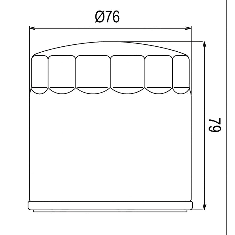 OIL FILTER COF063 (HF163)